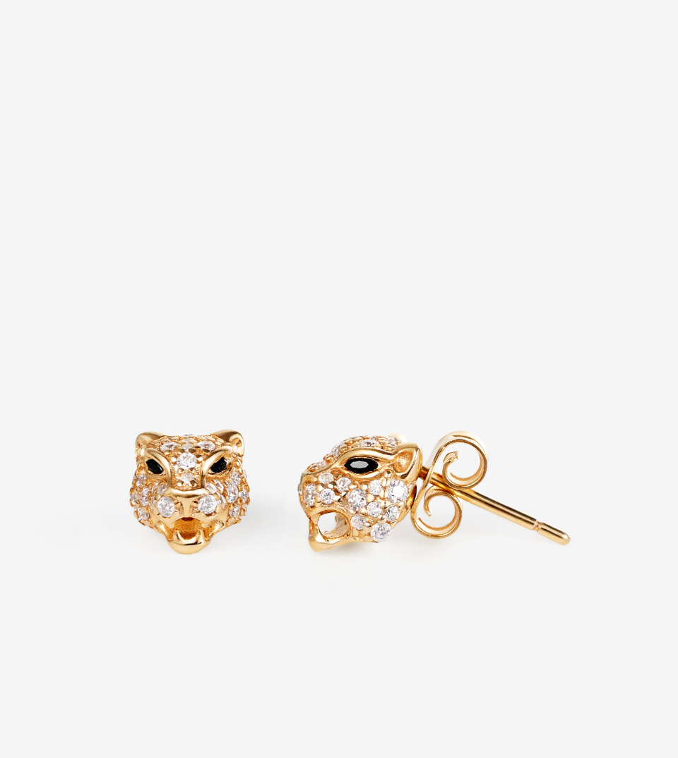Panther Stud Earrings