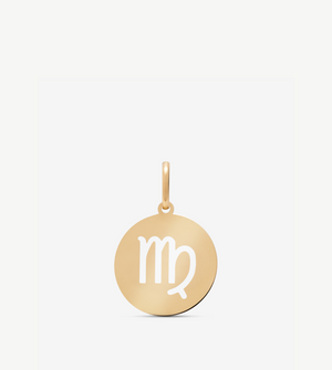 Virgo Pendant in Yellow Gold