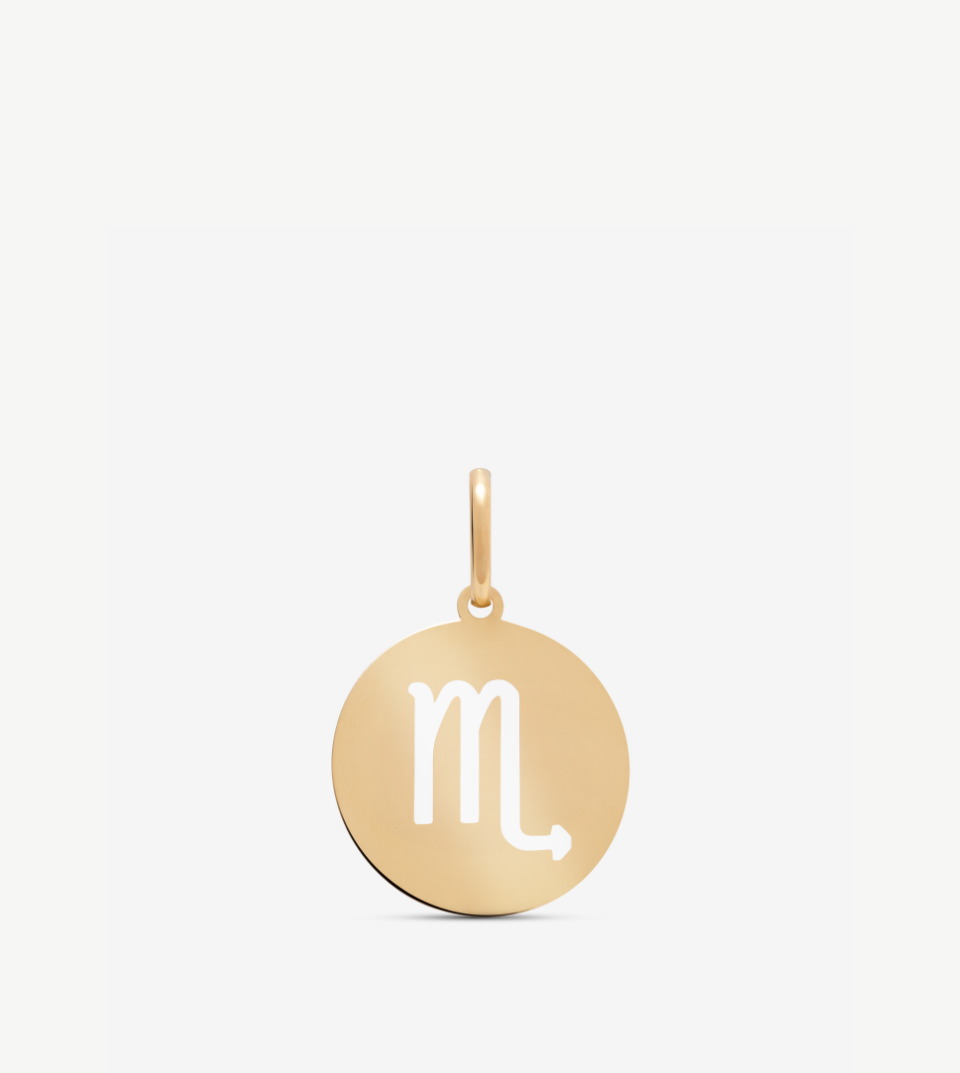 Scorpio Pendant in Yellow Gold