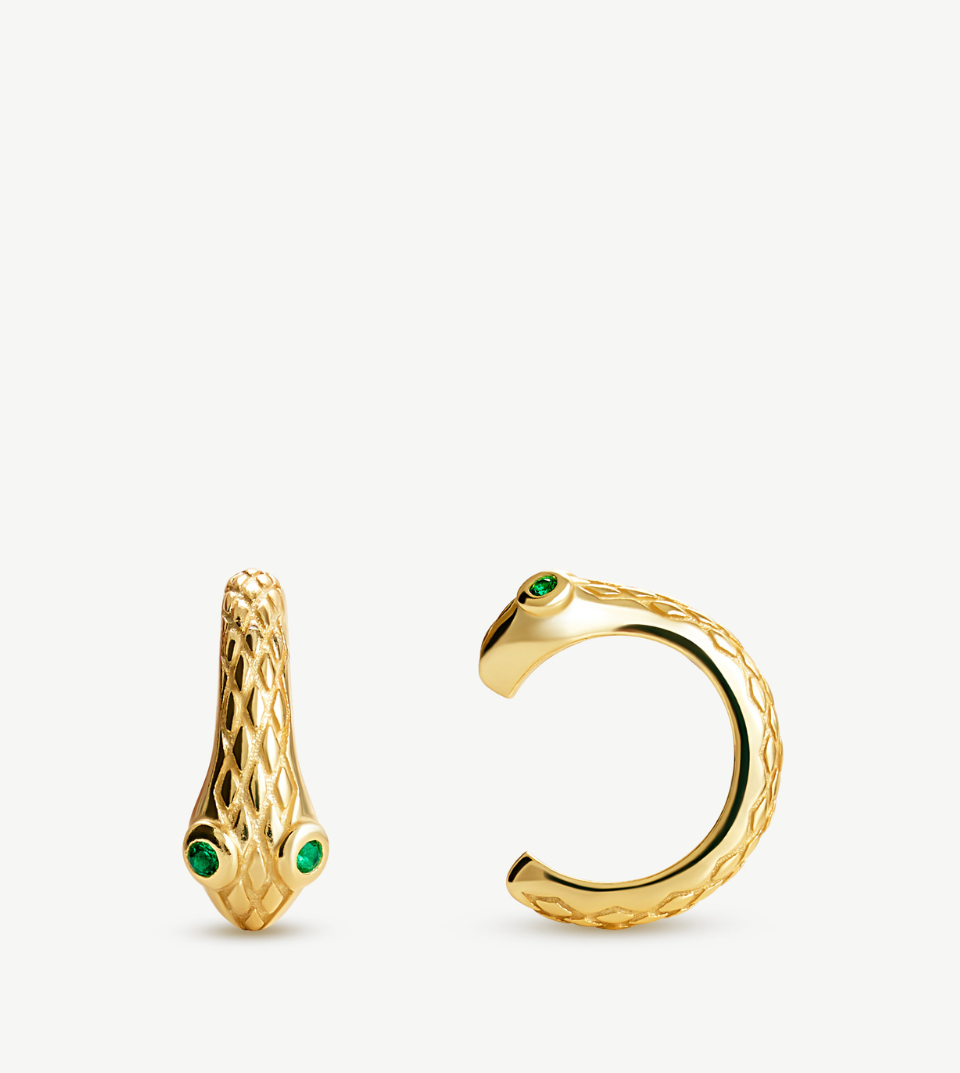 Snake Cuff Earrings