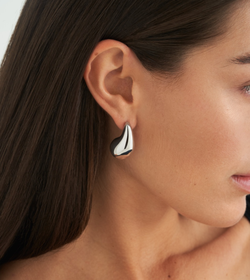 Bold Droplet Earrings, Large