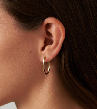 Bold Oval Hoops