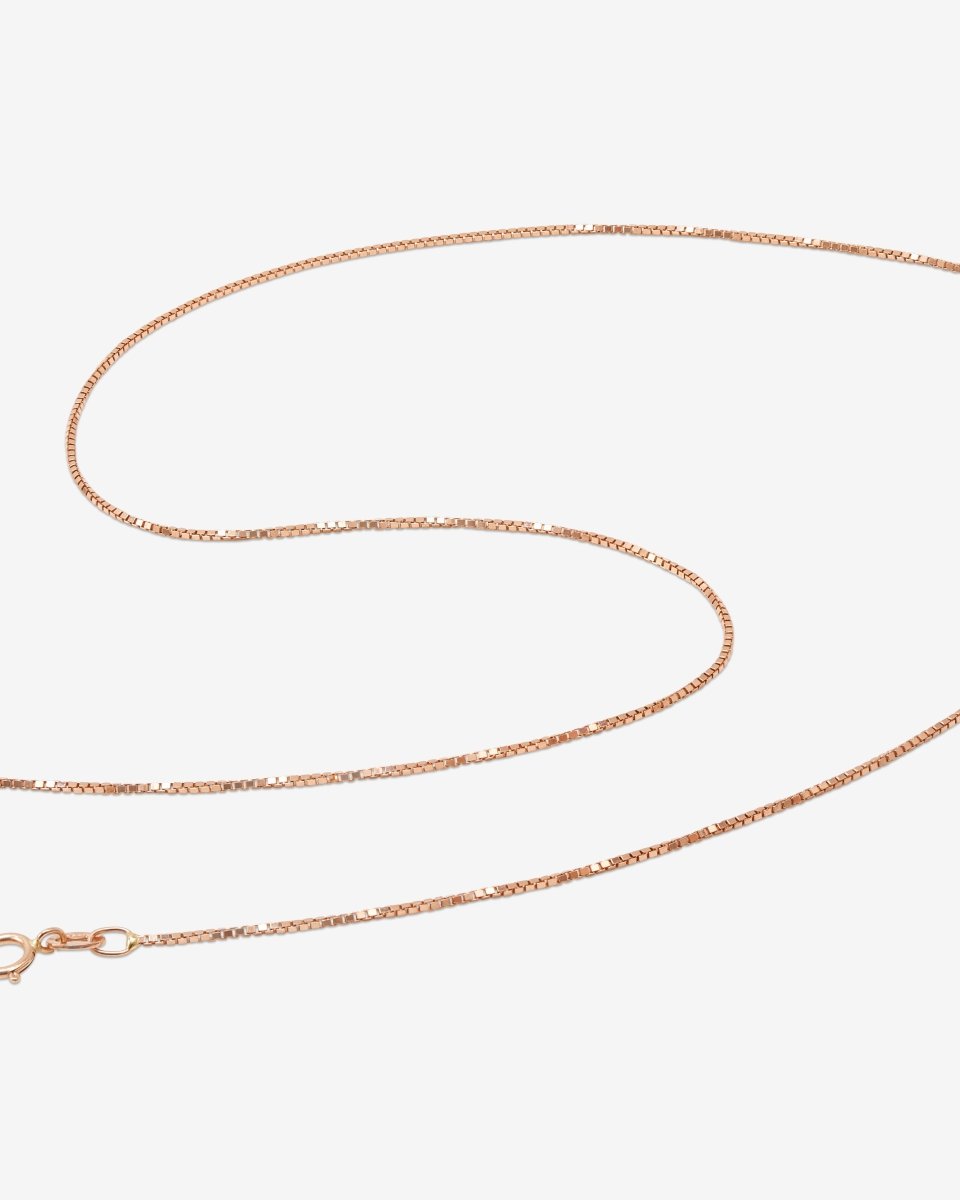 Box Chain Necklace - gold chains - FIGLIO