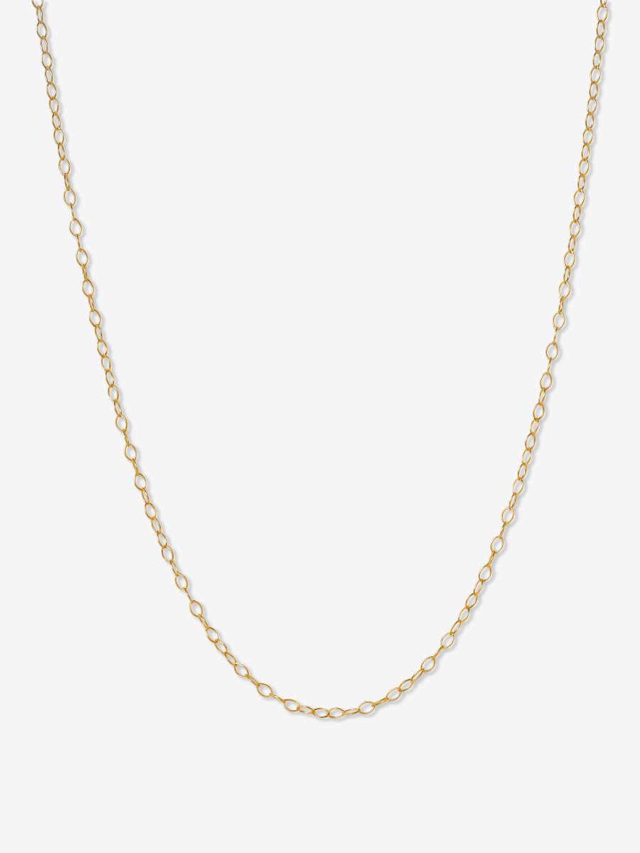 Chain Necklace in 9k Yellow Gold - gold chains - FIGLIO